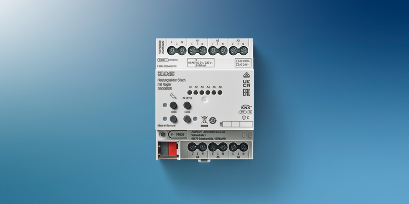 KNX Heizungsaktor 6-fach bei FeMa Elektrotechnik GmbH in Burghaun